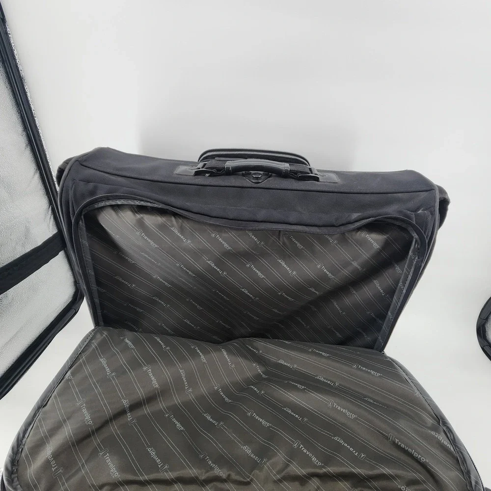 Travelpro Rolling Garment Bag‎ Carry On Business Travel Case Black